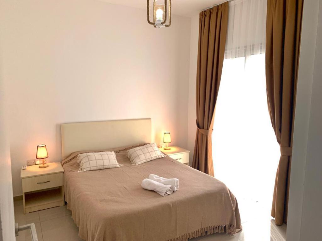 Beautiful & Quiet Two-Bedroom Apartment With Private Garden Lukomorye C1 Kyrenia  Ngoại thất bức ảnh